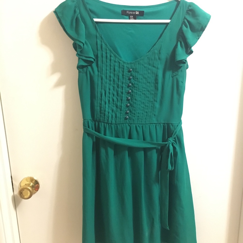 Forever 21 green dress